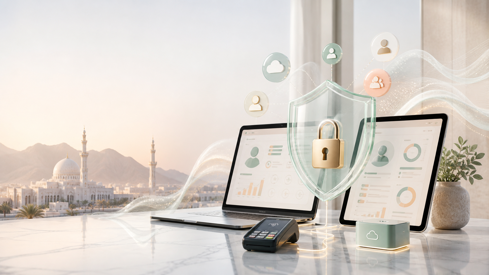 Protected customer and employee data across connected business systems in Oman