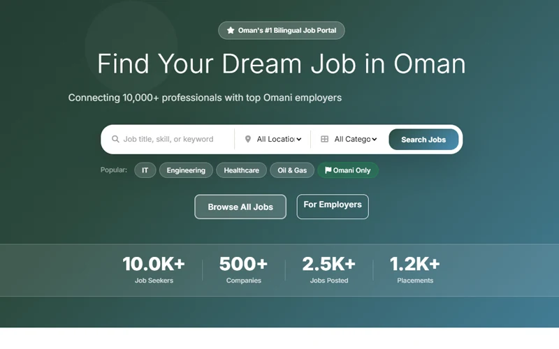 Crystal Career Goes Live — Oman's New Bilingual Job Portal